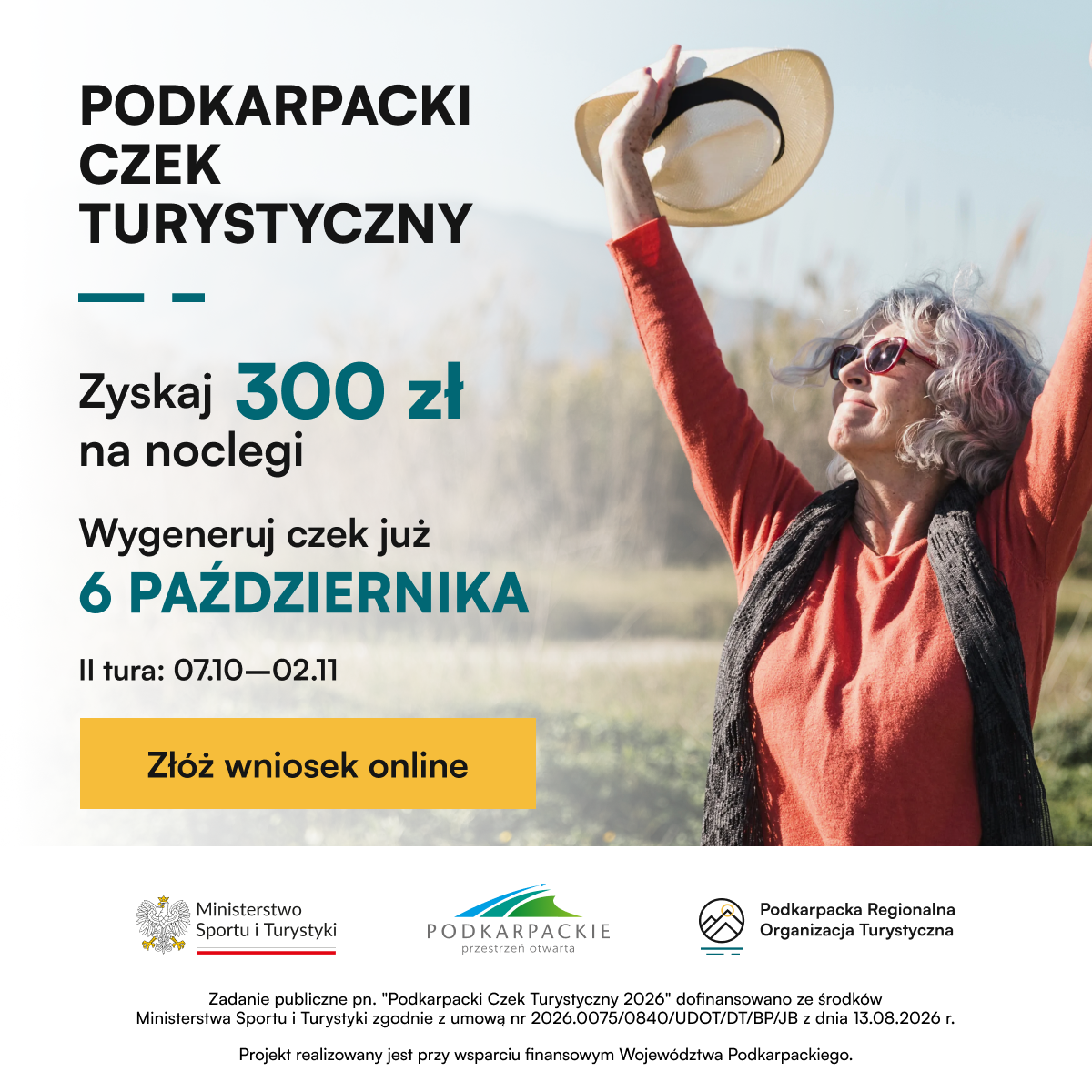 1200x1200-6 II tura generacji Podkarpackiego Czeku Turystycznego już 6 października!